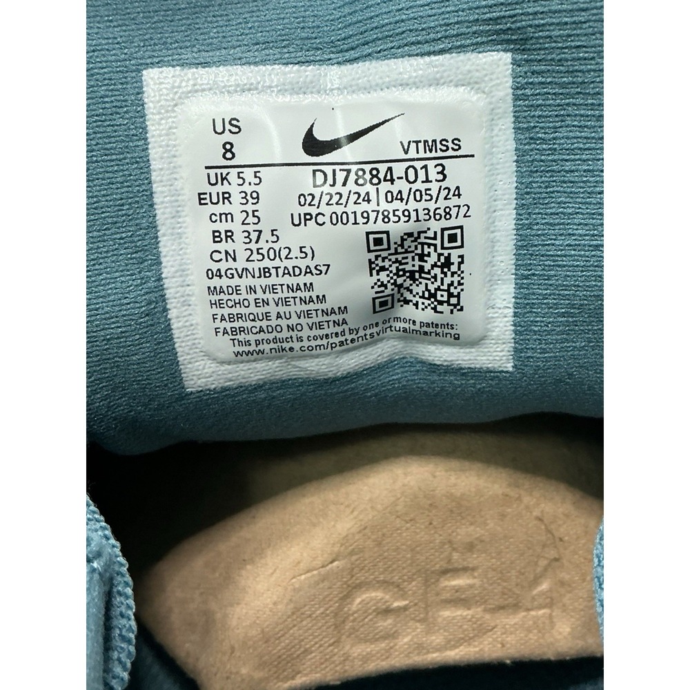 Nike Air Zoom Structure 25 Smoky Blue/Sail/Armoury Navy DJ7884-013 Women Size 8 - Picture 8 of 8